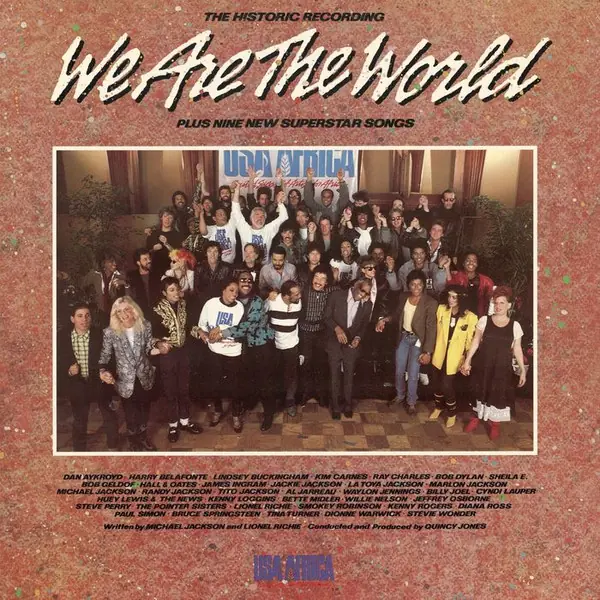 USA For Africa - We Are The World 앞면