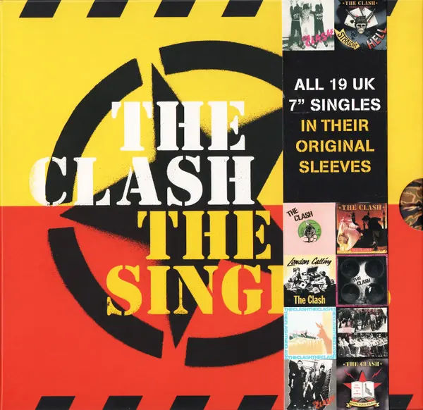 The Clash - The Singles 앞면