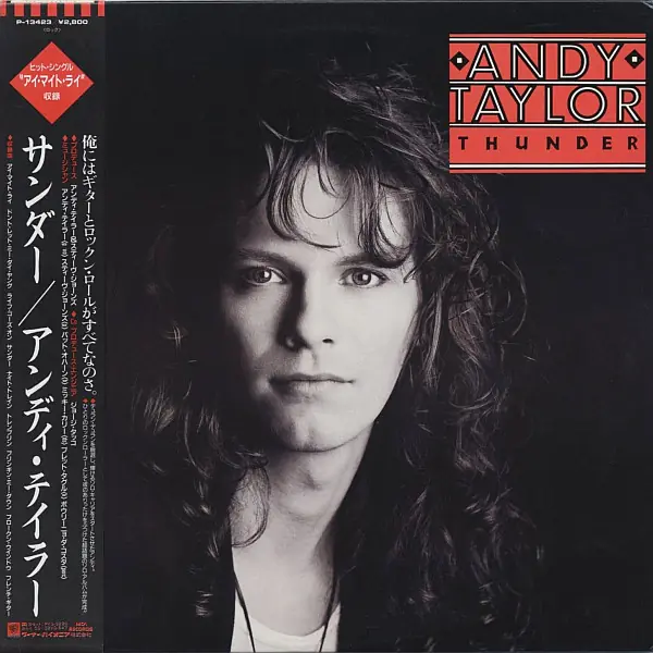 Andy Taylor - Thunder 앞면