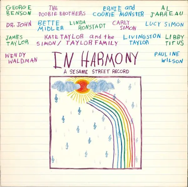 Various - In Harmony - A Sesame Street Record 앞면