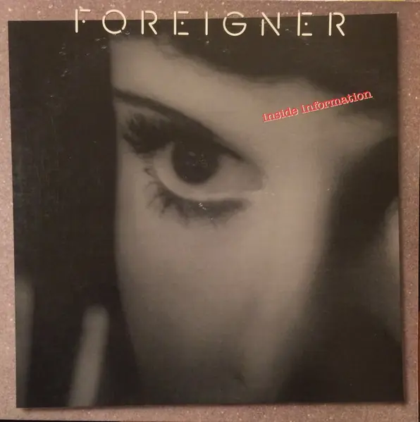 Foreigner - Inside Information 앞면