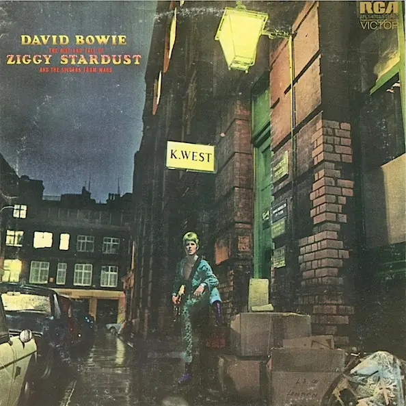 David Bowie - The Rise And Fall Of Ziggy Stardust And The Spiders From Mars 앞면