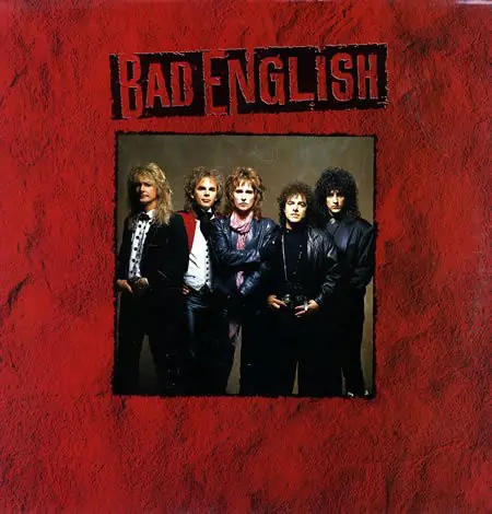 Bad English - Bad English 앞면